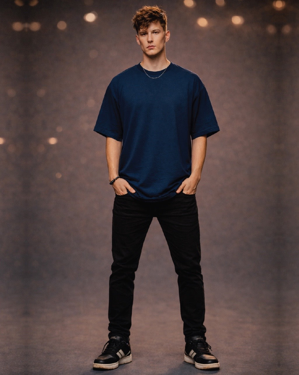 Solid Deep Everyday Oversized