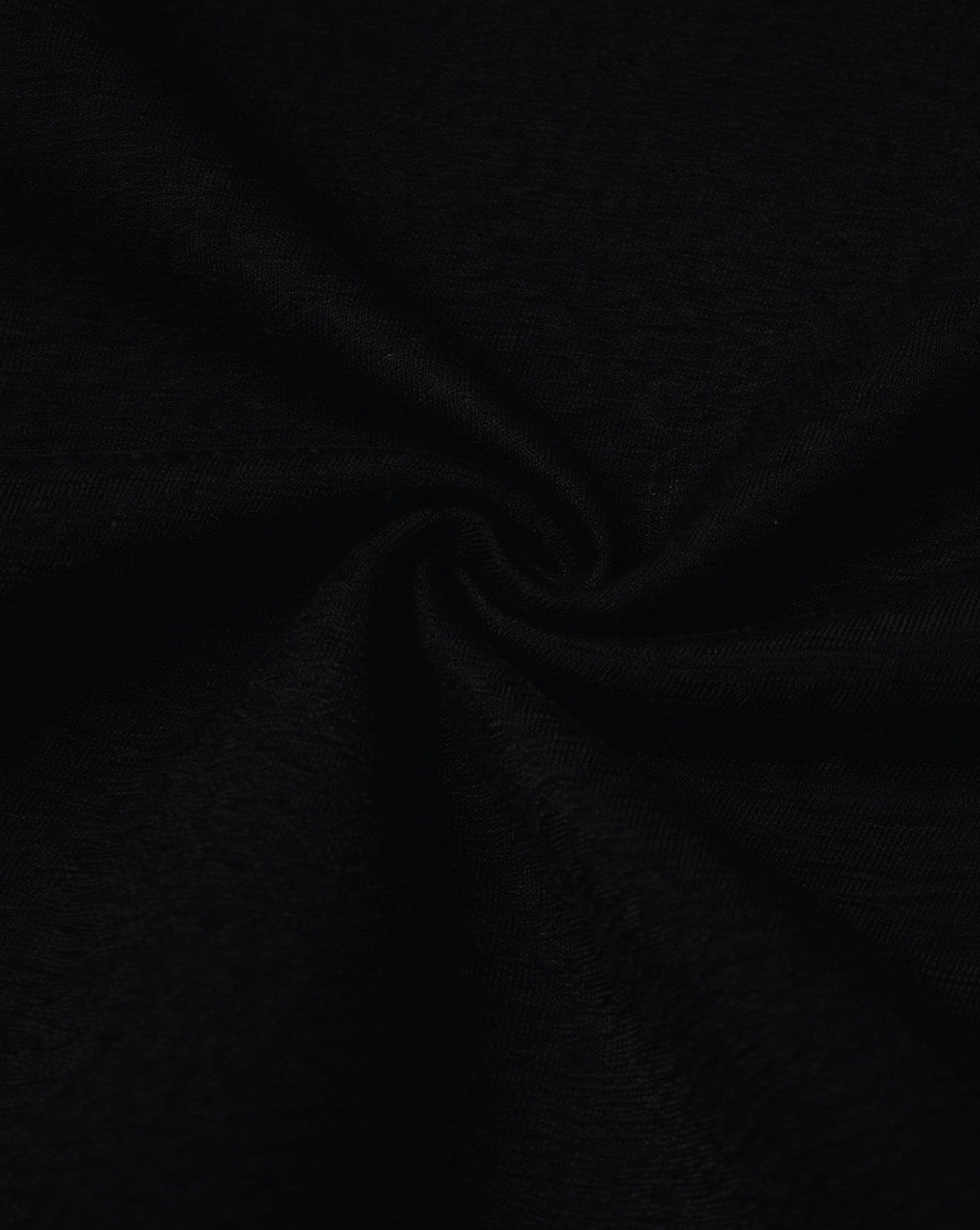 1-Pure Black Solid Oversized