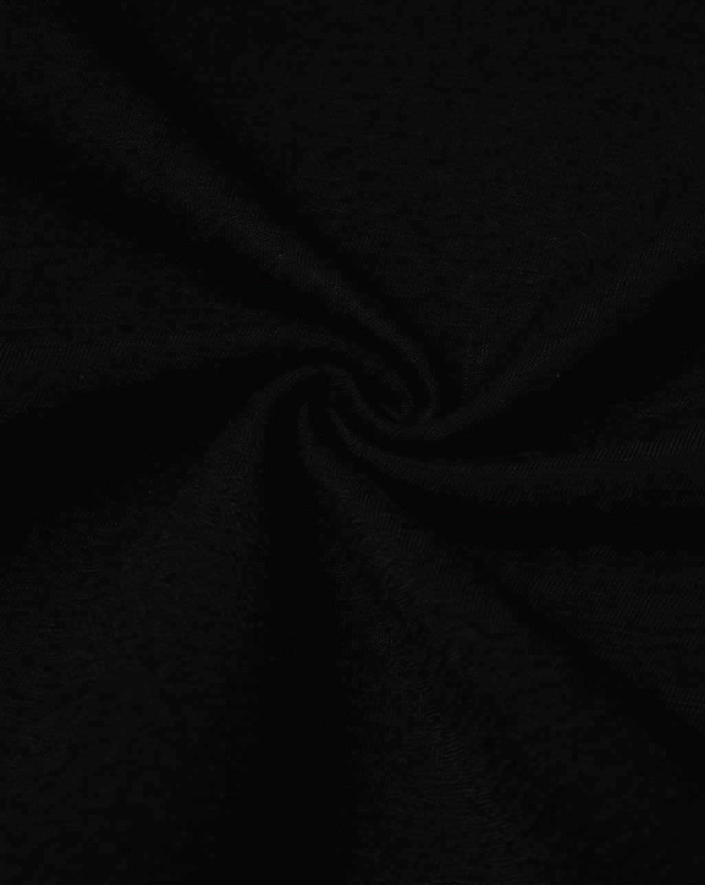 1-Pure Black Solid Oversized