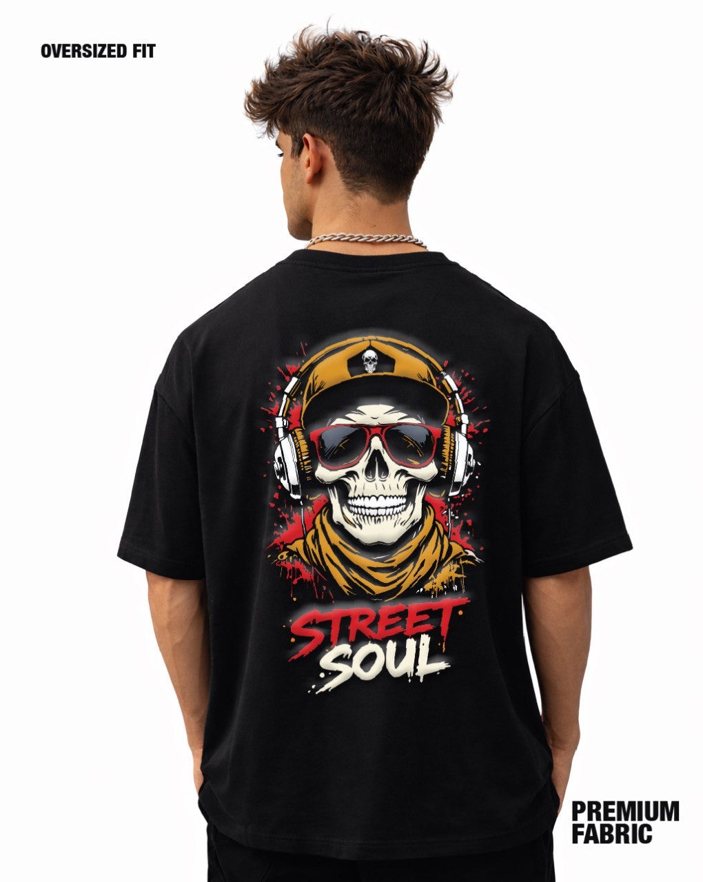 Street Soul Yellow Black Oversized