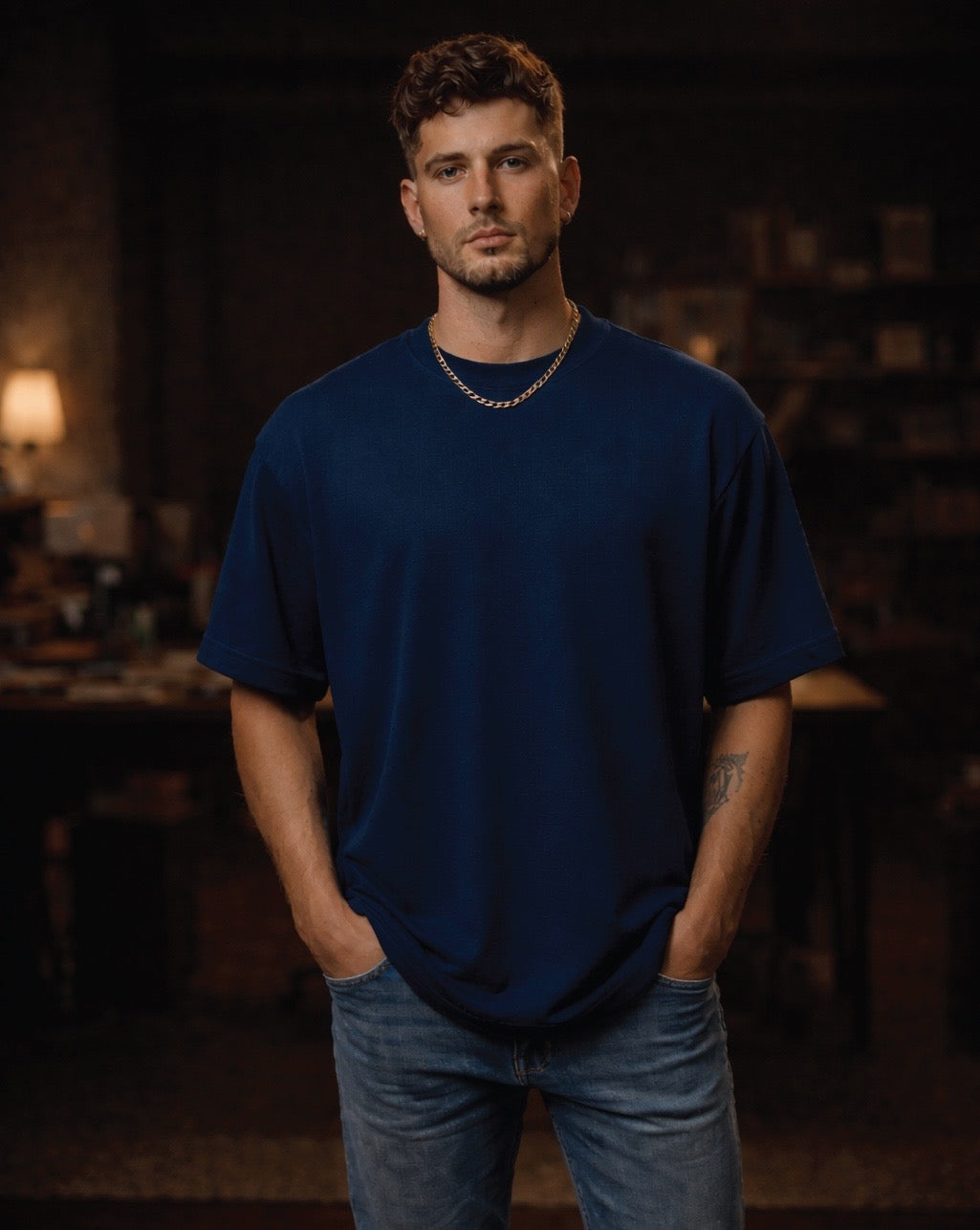 Solid Deep Everyday Oversized