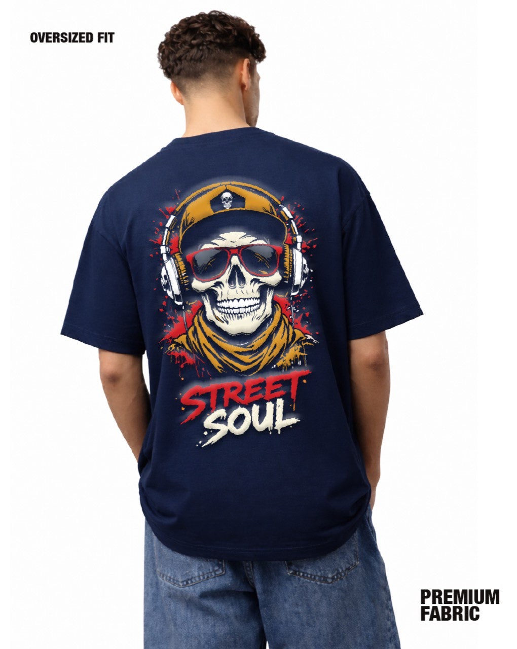 Street Soul Yellow Blue Oversized