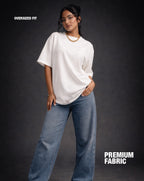 2-Urban White Solid Oversized