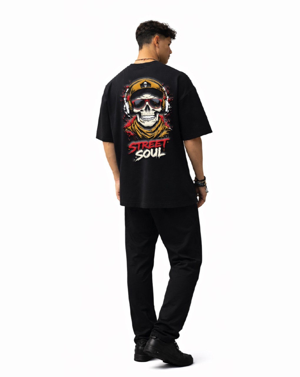 Street Soul Yellow Black Oversized