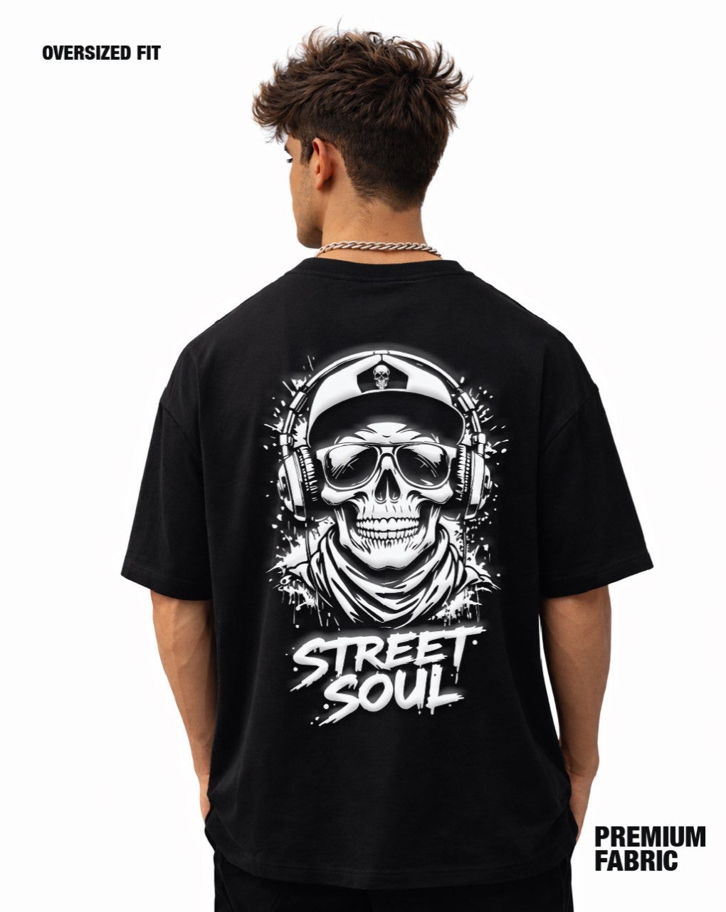 Street Soul White Oversized