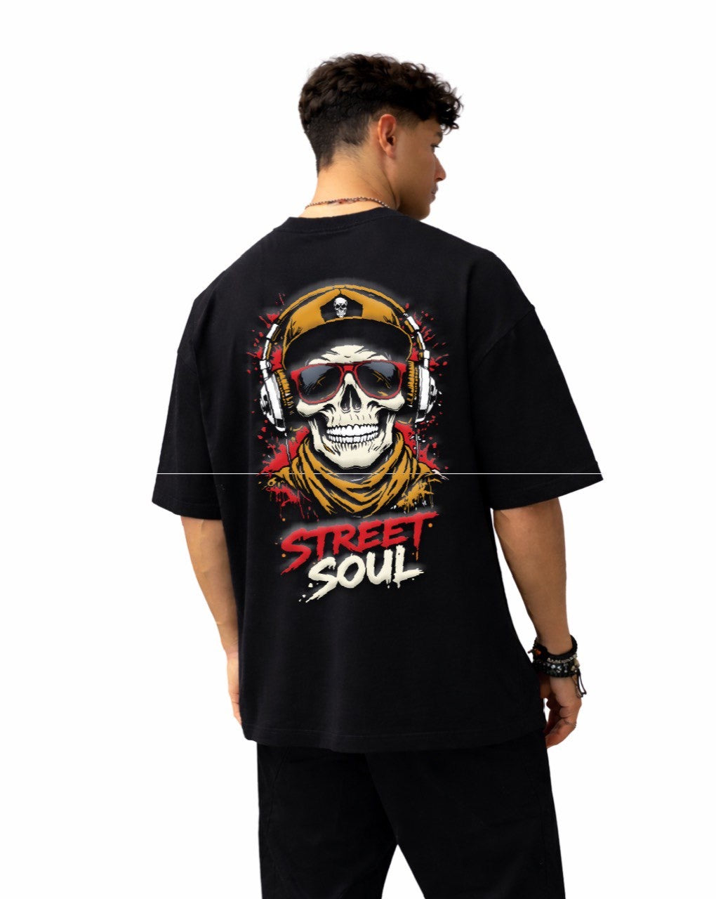 Street Soul Yellow Black Oversized