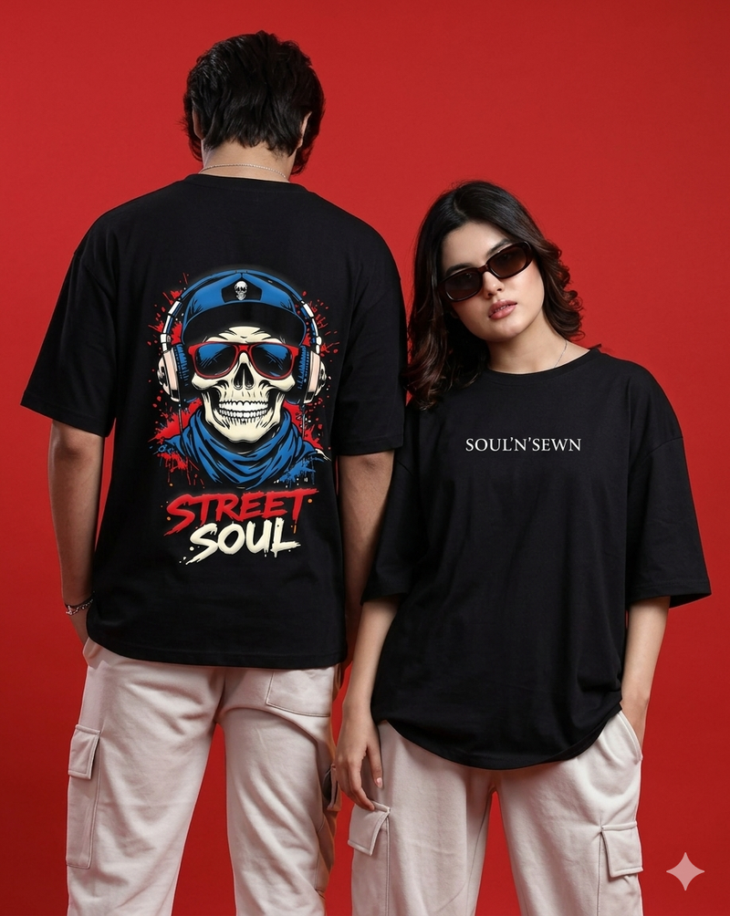 Master  Street Soul oversized black